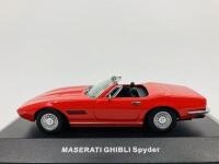 MASERATI: A 1:43 scale model by Leo Models of the Ghibli Spider, in original packaging [Location: Sydney]