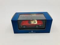 MASERATI: A 1:43 scale model by Leo Models of the Mistral Spider, in original packaging [Location: Sydney] - 2