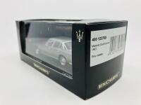 MASERATI: A 1:43 scale model by Minichamps&nbsp;of the Quattroporte, Limited Edition (2,544 pieces), in original packaging [Location: Sydney] - 3