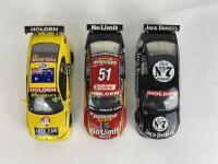 HOLDEN: Three 1:18 scale Holden V8 racing cars produced by Classic Carlectables (NB description) - 2