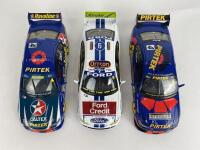 FORD: Three 1:18 scale Ford Falcon V8 racing cars produced by Classic Carlectables (NB description) - 3