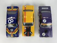 FORD: Three 1:18 scale Ford Falcon racing cars produced by AutoArt (NB description) - 3