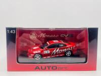 HOLDEN: A 1:43 scale model by Autoart of the Holden Monaro CV8 driven by Peter Brock and navigated by James Brock in the 2002 Targa Tasmania, limited edition 1987/5000 complete with certificate of authenticity and original packaging - 10