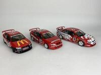 HOLDEN: Three 1:18 scale Holden Commodore V8 racing cars produced by AutoArt (NB description) - 5