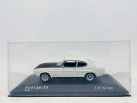 FORD: A 1:43 scale model by Minichamps of the 1972-73 Ford Capri RS in white, limited edition 1 of 1,632 pieces, complete with original packaging [Location: Sydney] - 4