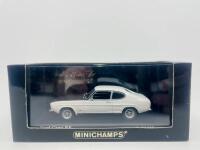 FORD: A 1:43 scale model by Minichamps of the 1972-73 Ford Capri RS in white, limited edition 1 of 1,632 pieces, complete with original packaging [Location: Sydney] - 7