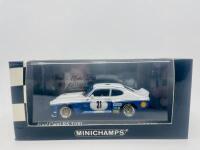 FORD: A 1:43 scale model by Minichamps of the Ford Capri RS 3100, division 1 winner in the 1975 DRM&nbsp;Norisring&nbsp;race, driven by Jochen Mass,&nbsp;limited edition 1 of 2,352&nbsp;pieces, complete with original packaging [Location: Sydney] - 8