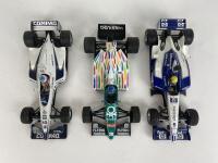 BMW: Three 1:18 scale BMW Formula 1 racing cars produced by MiniChamps (NB description) - 2