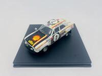 FORD: A 1:43 scale model by Trofeu of the Ford Escort Mk1 RS 1600, winner of the 1972 Safari Rally, driven by Hannu Mikkola, complete with original packaging [Location: Sydney] - 4