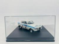 FORD: A 1:43 scale model by Trofeu of the Ford Escort Mk1 RS 1600, winner of the 1972 RAC Rally, driven by Roger Clark, complete with original packaging [Location: Sydney] - 5