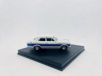 FORD: A 1:43 scale model by Trofeu of the Ford Escort Mk1 RS 2000 in white,&nbsp;complete with original packaging [Location: Sydney] - 2