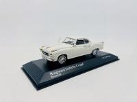 BORGWARD: A 1:43 scale model by Minichamps of the 1959 Borgward Isabella Coupe, limited edition 1 of 2,496&nbsp;pieces, complete with original packaging [Location: Sydney] - 2