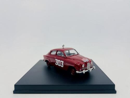SAAB: A 1:43 scale model by Trofeu of the Saab 96, winner of the 1962 Monte Carlo Rally, driven by Erik Carlsson, complete with original packaging [Location: Sydney]