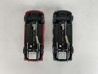 MG: Pair of 1:18 scale MG MGB MK II racing cars produced by AutoArt (NB description) - 7