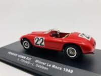 FERRARI: A 1:43 scale model by IXO of the 1949 166 MM Touring Barchetta&nbsp;in 1949 Le Mans winning livery, in original packaging [Location: Sydney] - 5