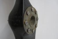 AVIATION: An Avian Cirrus MkII ebonised late 1920s wooden twin blade propeller - 6