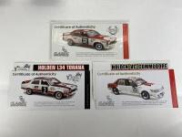 HOLDEN: Three 1:18 scale Holden racing cars produced by Classic Cars (NB description) - 8
