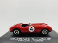 FERRARI: A 1:43 scale model by IXO&nbsp;of the 375 Plus in 1954 Le Mans&nbsp;livery, in original packaging [Location: Sydney]