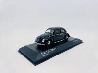 VOLKSWAGEN: A 1:43 scale model by Minichamps of the 1951&nbsp;Volkswagen Beetle 1200 "Export" in Schwarz, limited edition 1 of 3,024&nbsp;pieces, complete with original packaging [Location: Sydney] - 2
