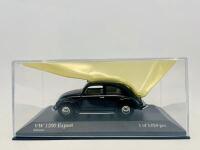 VOLKSWAGEN: A 1:43 scale model by Minichamps of the 1951&nbsp;Volkswagen Beetle 1200 "Export" in Schwarz, limited edition 1 of 3,024&nbsp;pieces, complete with original packaging [Location: Sydney] - 5