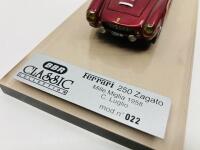FERRARI: A 1:43 scale model by BBR of the 250 GT LWB&nbsp;Zagato Berlinetta in 1958 Mille Miglia livery, in original packaging [Location: Sydney] - 8
