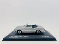 VOLKSWAGEN: A 1:43 scale model by Minichamps of the 1957 Volkswagen Karmann Ghia Cabriolet in Diamantgrau Metallic,&nbsp;limited edition 1 of 1,200 pieces, complete with original packaging [Location: Sydney]