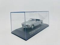 VOLKSWAGEN: A 1:43 scale model by Minichamps of the 1957 Volkswagen Karmann Ghia Cabriolet in Diamantgrau Metallic,&nbsp;limited edition 1 of 1,200 pieces, complete with original packaging [Location: Sydney] - 7