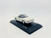 VOLKSWAGEN: A 1:43 scale model by Minichamps of the 1966 Volkswagen Karmann Ghia 1600 in Perlweiss, limited edition 1 of 3,024&nbsp;pieces, complete with original packaging [Location: Sydney] - 3