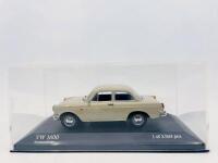 VOLKSWAGEN: A 1:43 scale model by Minichamps of the 1966 Volkswagen&nbsp;1600 in Savannabeige, limited edition 1 of 3,504&nbsp;pieces, complete with original packaging [Location: Sydney] - 5