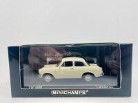VOLKSWAGEN: A 1:43 scale model by Minichamps of the 1966 Volkswagen&nbsp;1600 in Savannabeige, limited edition 1 of 3,504&nbsp;pieces, complete with original packaging [Location: Sydney] - 8