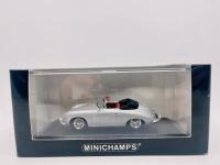 PORSCHE: A 1:43 scale model by Minichamps of the Porsche 356 Cabriolet "Stuttgart" in Silber, limited edition 1 of 3,024 pieces, complete with original packaging [Location: Sydney] - 9
