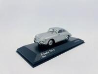 PORSCHE: A 1:43 scale model by Minichamps of the Porsche 356 B in Silber, limited edition 1 of 3,024 pieces, complete with original packaging [Location: Sydney] - 2