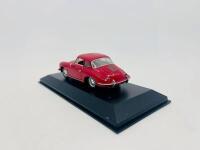 PORSCHE: A 1:43 scale model by Minichamps of the Porsche 356 B Hardtop-Coupe in Rot, limited edition 1 of 3,024 pieces, complete with original packaging [Location: Sydney] - 3