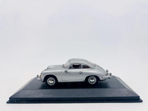 PORSCHE: A 1:43 scale model by Minichamps of the 1963-65 Porsche 356 C in silver, complete with original packaging [Location: Sydney]