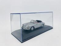 PORSCHE: A 1:43 scale model by Minichamps of the 1963-65 Porsche 356 C Cabriolet&nbsp;in silver, complete with original packaging [Location: Sydney] - 6
