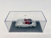 PORSCHE: A 1:43 scale model by Minichamps of the 1963-65 Porsche 356 C Cabriolet&nbsp;in silver, complete with original packaging [Location: Sydney] - 7