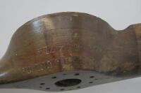AVIATION: A De Havilland two blade wooden propeller (trimmed) - 7