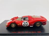 FERRARI: A 1:43 scale model by Red Line Models&nbsp;of the 330 P3 in 1966 Le Mans livery, in original packaging [Location: Sydney]