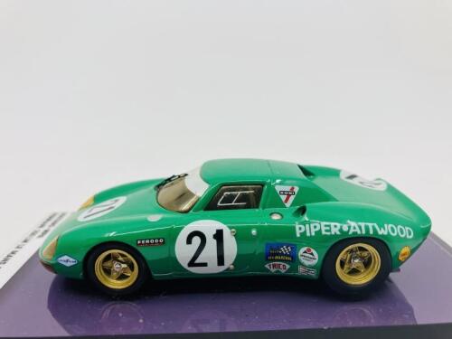 FERRARI: A 1:43 scale model by Hostano of the 250 LM in David Piper's 1968 Le Mans livery, in original packaging [Location: Sydney]