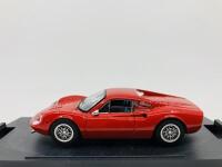 FERRARI: A 1:43 scale model by Bang the 1972 246 GT&nbsp;Dino in racing configuration, in original packaging [Location: Sydney]