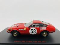 FERRARI: A 1:43 scale model by Red Line Models the 365 GTB/4 Daytona Competizione in 1971 Le Mans livery, in original packaging [Location: Sydney]