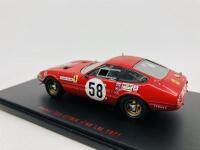 FERRARI: A 1:43 scale model by Red Line Models the 365 GTB/4 Daytona Competizione in 1971 Le Mans livery, in original packaging [Location: Sydney] - 6