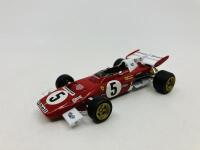 FERRARI: A 1:43 scale model by Hot Wheels the 1971 312 B2 in 1971 German Grand Prix livery, in original packaging [Location: Sydney] - 5