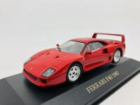 FERRARI: A 1:43 scale model by IXO of the F40, in original packaging [Location: Sydney] - 4