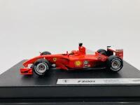 FERRARI: A 1:43 scale model by Hot Wheels of the F2001, in original packaging [Location: Sydney]
