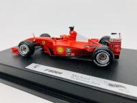 FERRARI: A 1:43 scale model by Hot Wheels of the F2001, in original packaging [Location: Sydney] - 5