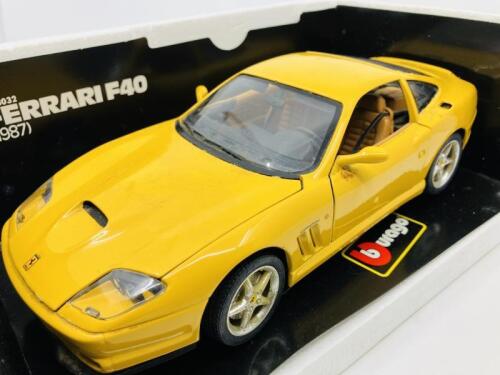 FERRARI: A 1:18 scale model by Burago of the 550 Maranello, in incorrectly labelled packaging [Location: Sydney]