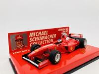 FERRARI: A 1:43 scale model by Minichamps of the F300&nbsp;in Michael Schumacher livery, in original packaging [Location: Sydney] - 3