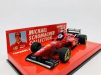 FERRARI: A 1:43 scale model by Minichamps of the F310 in Michael Schumacher livery, in original packaging [Location: Sydney] - 3