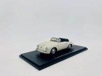 PORSCHE: A 1:43 scale model by Spark of the 1956 Porsche 356 A&nbsp;Carrera 1600 Cabriolet, complete with original packaging [Location: Sydney] - 2